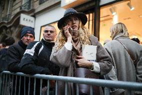 Nicolas Sarkozy at His First Book Signing for Le Journal D'un Prisonnier - Paris