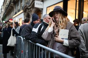 Nicolas Sarkozy at His First Book Signing for Le Journal D'un Prisonnier - Paris