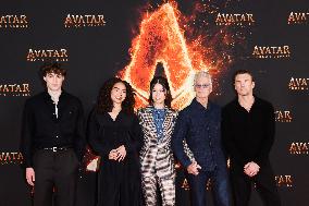 Avatar Fire and Ash Milan Premiere