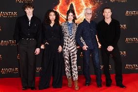 Avatar Fire and Ash Milan Premiere