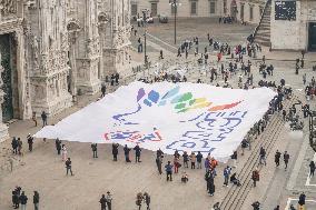ACLI Peace Caravan Stops in Milan