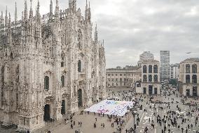 ACLI Peace Caravan Stops in Milan
