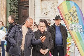 ACLI Peace Caravan Stops in Milan