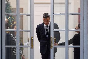 PM Sanchez Receives President Abbas - Madrid