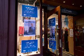 Nicolas Sarkozy at His First Book Signing for Le Journal D'un Prisonnier - Paris