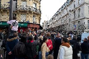 Nicolas Sarkozy at His First Book Signing for Le Journal D'un Prisonnier - Paris