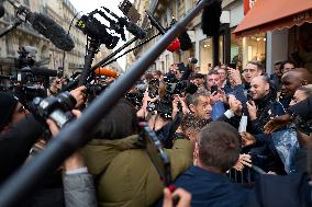 Nicolas Sarkozy at His First Book Signing for Le Journal D'un Prisonnier - Paris