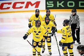 Women's EHT match Finland vs Sweden