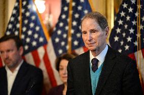 Press conference held by Senate Minority leadership