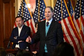 Press conference held by Senate Minority leadership