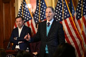 Press conference held by Senate Minority leadership