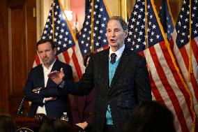 Press conference held by Senate Minority leadership