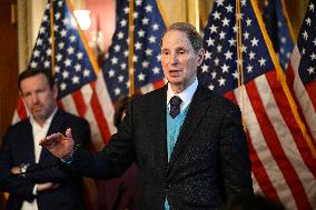 Press conference held by Senate Minority leadership