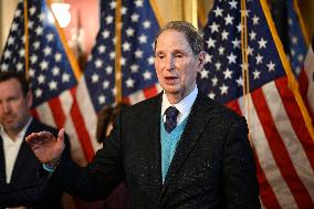 Press conference held by Senate Minority leadership