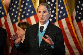 Press conference held by Senate Minority leadership