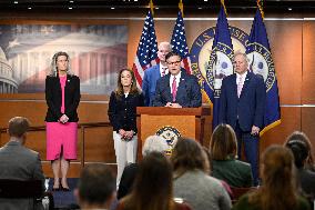 Radio/TV Gallery press conference held by republican House leadership