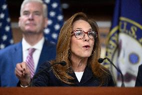 Radio/TV Gallery press conference held by republican House leadership