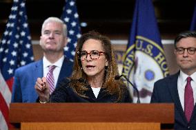 Radio/TV Gallery press conference held by republican House leadership