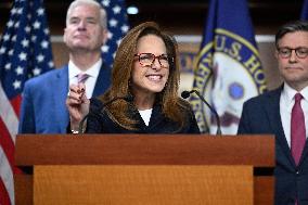 Radio/TV Gallery press conference held by republican House leadership