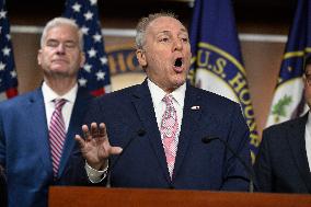 Radio/TV Gallery press conference held by republican House leadership