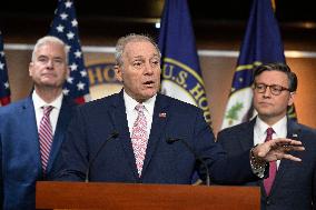 Radio/TV Gallery press conference held by republican House leadership