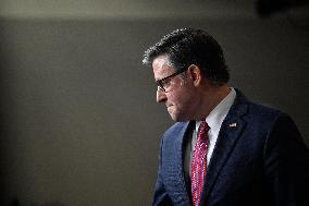 Radio/TV Gallery press conference held by republican House leadership