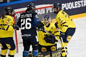 Women's EHT match Finland vs Sweden