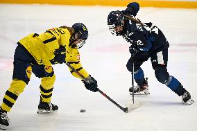 Women's EHT match Finland vs Sweden