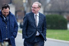 Kevin Hassett at White House
