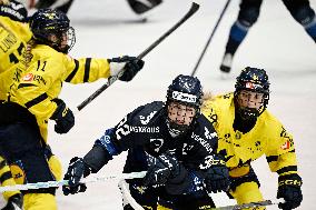 Women's EHT match Finland vs Sweden