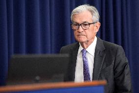 Jerome Powell press conference - Washington