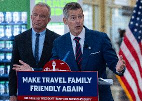 Secretary Duffy Announces the $1B “Make Travel Family Friendly Again” Campaign