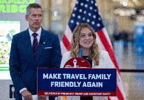 Secretary Duffy Announces the $1B “Make Travel Family Friendly Again” Campaign