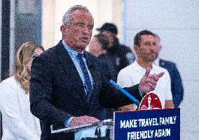 Secretary Duffy Announces the $1B “Make Travel Family Friendly Again” Campaign