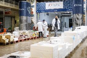 Christmas press visit to the Rungis International Market