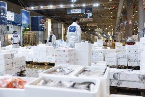 Christmas press visit to the Rungis International Market