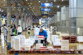 Christmas press visit to the Rungis International Market