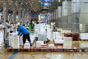 Christmas press visit to the Rungis International Market