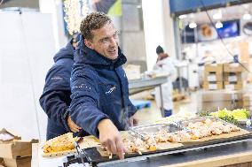 Christmas press visit to the Rungis International Market