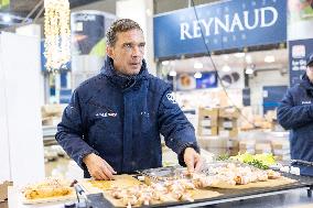 Christmas press visit to the Rungis International Market