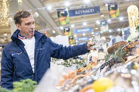 Christmas press visit to the Rungis International Market