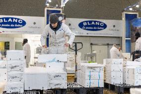 Christmas press visit to the Rungis International Market