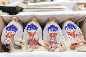 Christmas press visit to the Rungis International Market