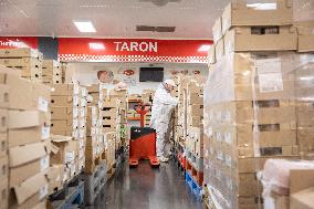 Christmas press visit to the Rungis International Market