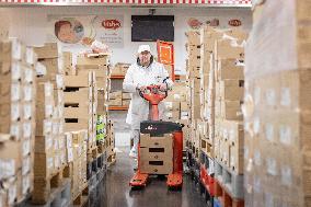 Christmas press visit to the Rungis International Market