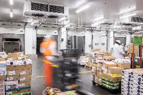 Christmas press visit to the Rungis International Market