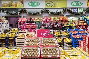 Christmas press visit to the Rungis International Market