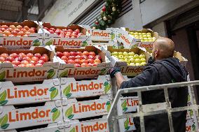 Christmas press visit to the Rungis International Market