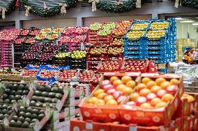 Christmas press visit to the Rungis International Market