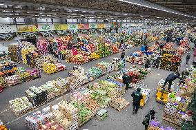 Christmas press visit to the Rungis International Market